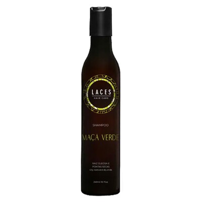LACES HAIR CARE MAÇÃ VERDE SHAMPOO FOR OILY ROOTS AND DRY ENDS