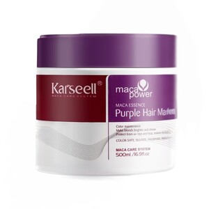 Karseell Maca Essence Mascarilla Morada para cabello rubio