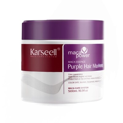 KARSEELL MACA ESSENCE PURPLE MASK FOR BLONDE HAIR
