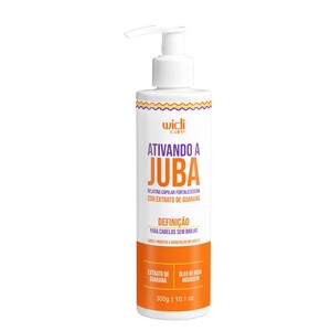 WIDI CARE ATIVANDO A JUBA GELATINA CAPILAR FORTALECEDORA