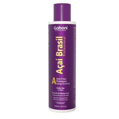 Açaí Brasil Champú Anti Frizz by Gaboni