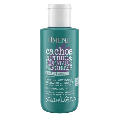 Amend Cachos Acondicionador para cabello ondulado, rizado y crespo 