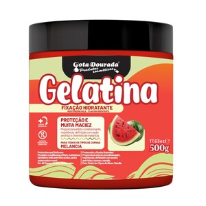 GOTA DOURADA GELATINA CAPILAR MELANCIA