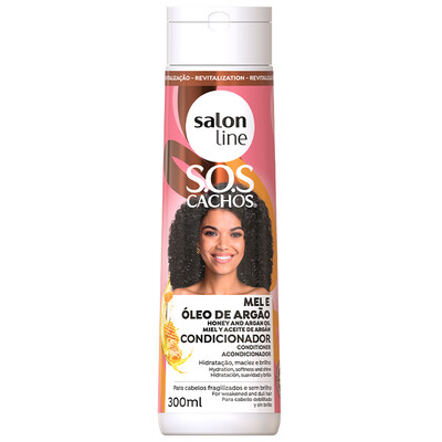 Salon Line SOS Cachos Miel y aceite de argán Acondicionador