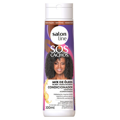SALON LINE SOS CACHOS MIX DE ÓLEOS CONDICIONADOR