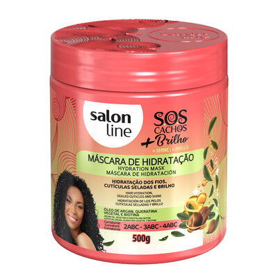 Salon Line S.O.S Cachos + Brillo Mascarilla de hidratación