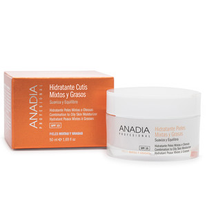 Anadia Moisturizing Cream for Combination/Oily Skin - Sun Protection SPF15