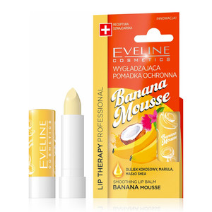 EVELINE LIP THERAPY SMOOTHING BALM BANANA MOUSSE