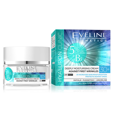 EVELINE HYALURON CLINIC DAY AND NIGHT CREAM 30+