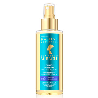 EVELINE EGYPTIAN MIRACLE INTENSELY FIRMING BUST & BODY OIL