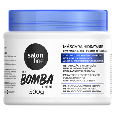 SALON LINE SOS BOMBA MÁSCARA DE HIDRATAÇÃO