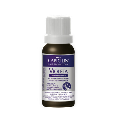 Capicilin Violette Ampoule Nuanceur Déjaunissant