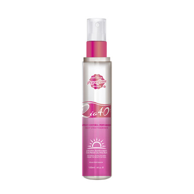 PARAFINA BRONZE ÁGUA PERFUMADA RIO 40º SPRAY CORPORAL