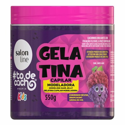 Linha Salon Line TôdeCacho Gelatina Ativadora para Cabelos Infantis - Melan