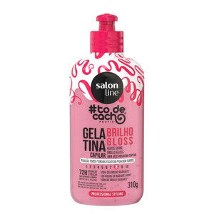 Salon Line todecacho Gelatina Capilar Brillo Gloss Fijación Fuerte