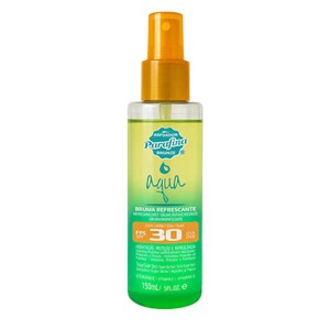 PARAFINA BRONZE BRUMA REFRESCANTE COM PROTEÇÃO SOLAR FPS30 