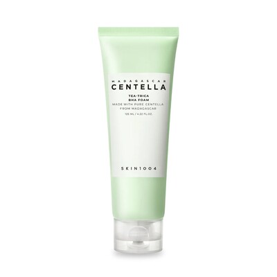 SKIN1004 MADAGASCAR CENTELLA TEA-TRICA BHA MOUSSE NETTOYANTE ANTI-ACNÉ
