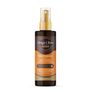 Parafina Bronze Zinga Glow Óleo Hidratante Corporal