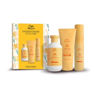 WELLA INVIGO SUN CARE PACK SHAMPOO + CONDICIONADOR + SPRAY