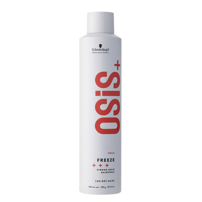 Schwarzkopf OSiS+ Freeze Spray de Fijación Fuerte y Protección Avanzada