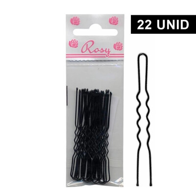 GANCHOS CABELO ROSY 381 PRETOS