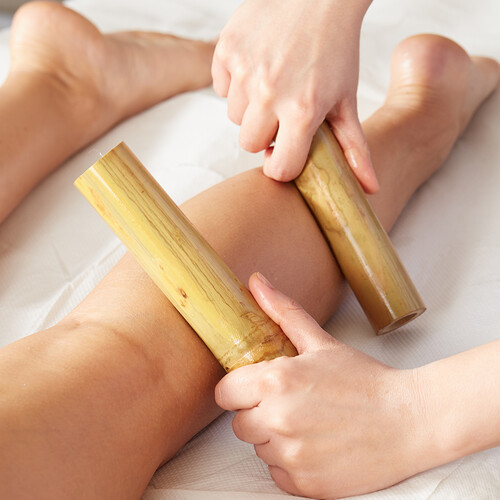 Kit De Bambus  Massage  Body  Pluricosmtica