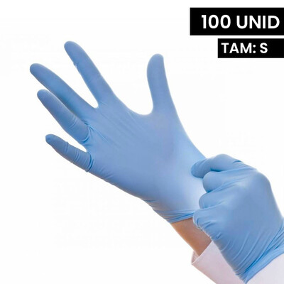 Guantes de Nitrilo Sin Polvo | Talla S