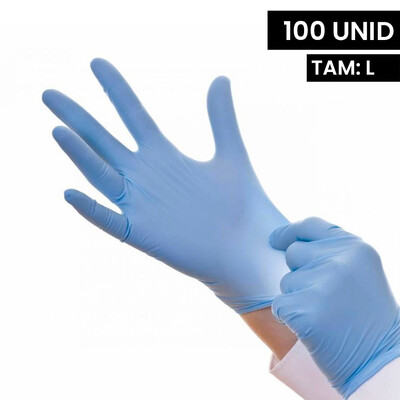 Powder-free Nitrile Gloves - Blue