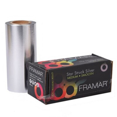 FRAMAR Rollo de papel de aluminio Plata
