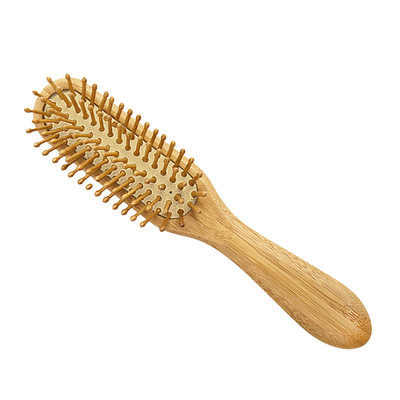 RICKIPARODI NARROW RECTANGULAR BAMBOO PNEUMATIC HAIRBRUSH