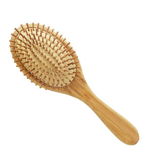 RICKIPARODI ESCOVA DE CABELO PNEUMÁTICA DE BAMBOO OVAL