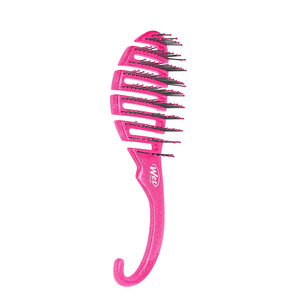 Wet Brush Shower Detangler Cepillo de pelo Pink Glitter