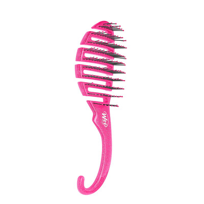WET BRUSH SHOWER DETANGLER HAIR BRUSH - PINK GLITTER