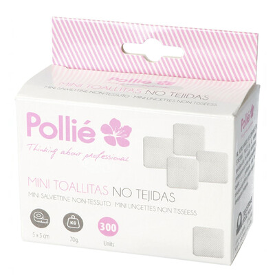 POLLIE MINI LINGETTES INTISSÉES BIODÉGRADABLES