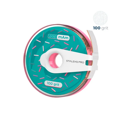 STALEKS EXPERT PAPMAM DISPOSABLE ABRASIVE TAPE 100 WITH PLASTIC BOX