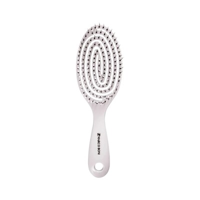 MARCO BONI ESCOVA DE CABELO ESPIRAL PEQUENA BRANCO