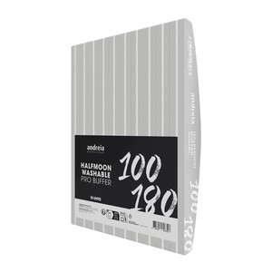 ANDREIA PACK 10 HALFMOON BUFFERS LAVÁVEIS 100/180