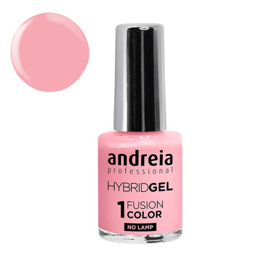 Andreia esmalte de uñas Hybrid Gel Fusion Color H16 Rosa Barbie