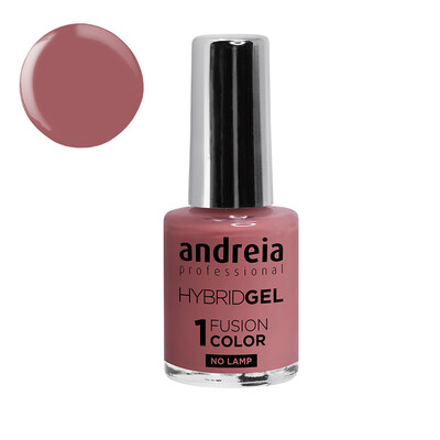 Andreia Hybrid Gel H61 esmalte de uñas Marrón nude