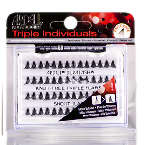 ARDELL TRIPLE INDIVIDUALS KNOT-FREE SHORT BLACK
