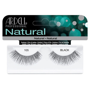 ARDELL NATURAL LASHES 105 BLACK