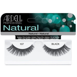 ARDELL NATURAL LASHES 107 BLACK