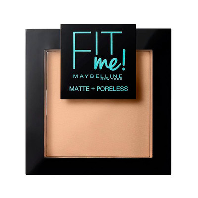 MAYBELLINE FIT ME MATTE PORELESS PÓ MATIFICANTE 130 BUFF BEIGE
