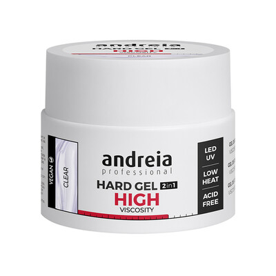 ANDREIA HARD GEL 2IN1 HIGH VISCOSITY - CLEAR