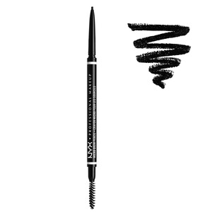 NYX PRO MAKEUP MICRO BROW LÁPIS DE SOBRANCELHAS FINO - BLACK