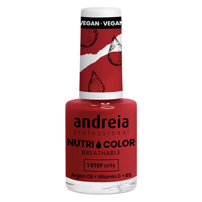 Andreia Nutricolor NC38 esmalte de uñas Rojo Escarlata
