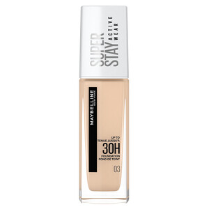 MAYBELLINE SUPERSTAY ACTIVE WEAR 30H LONG LASTING FOUNDATION 03 IVORY