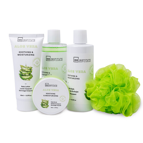 Idc Institute Coffret Aloe Vera Basket - 5 Pieces  Coffret  Body...
