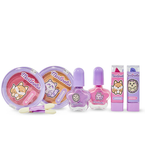 Martinelia Bolsa De Aseo My Best Friends - Set De Belleza Con Ingredientes Naturales Para Cuidar La Piel