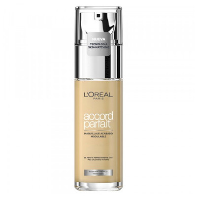 L’Oréal Paris Accord Parfait Polvo Compacto con Ácido Hialurónico 3.5N